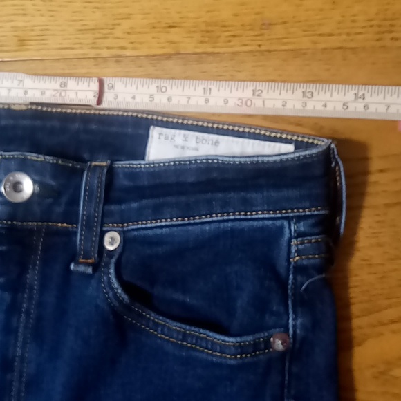 RAG & BONE Jeans Womens 27 BLUE NINA HIGH RISE BOOTCUT BOOT CUT Preowned - Picture 6 of 8